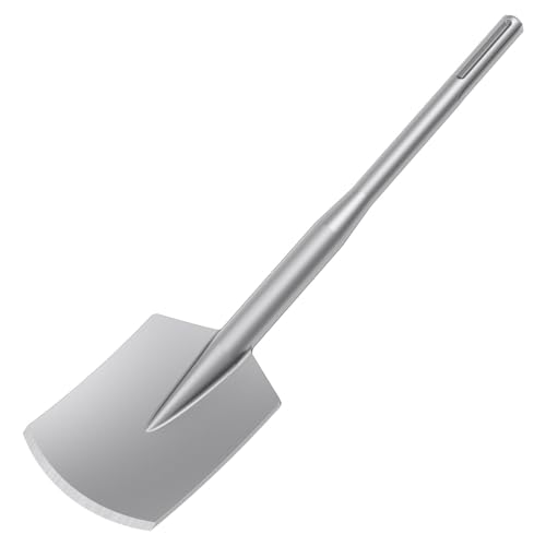 SDS Max Clay Spade 11x45cm Steel Drill Shovel Bit Rotary Hammer for Digging in Gardening, Backyard Landscaping on Clay Gravel Soil Adobe Sandstone