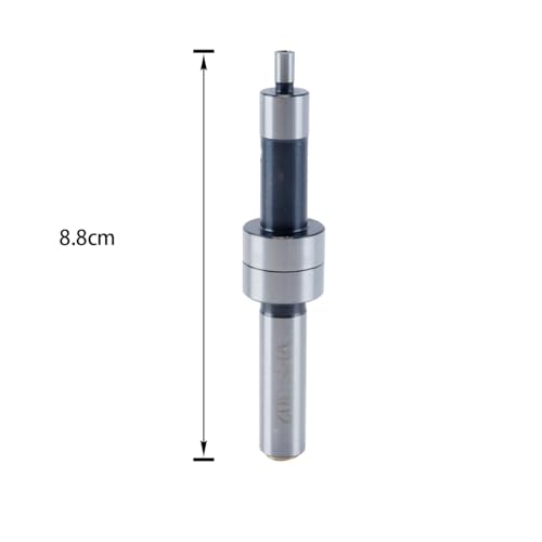 Fasizi Magnetischer rotierender Kantentaster, Titanbeschichtung, CE-420, 4 mm Spitze, 10 mm Schaft, 88 mm Länge, 400 U/min kompatibel