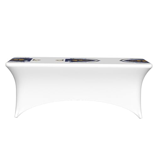 Housse de table rectangulaire extensible élasthanne Massachusetts 1,8m EdWal