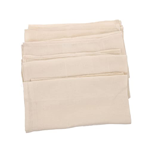 FUNOMOCYA Pcs Reusable Cooking Muslin Fine Gauze Soy Milk Filter Cheese Cloths Nut Milk Strainer Bean Curd Cheesecloth Steaming Cotton Cotton Fabric for Restaurants