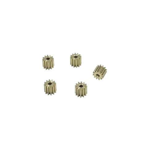5pcs/lot 0.25 Modulus Teeth Metal Copper Gear For Spindle transmission gear Fit 1mm Shaft 9T(11T)