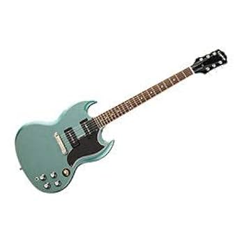 Amazon.com: Epiphone SG Special P90, Faded Pelham Blue