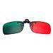Clip On Green Lens for Kids for Correcting Color Sight Issue Comfortably Color Weakness Blindness Correctives Glasses