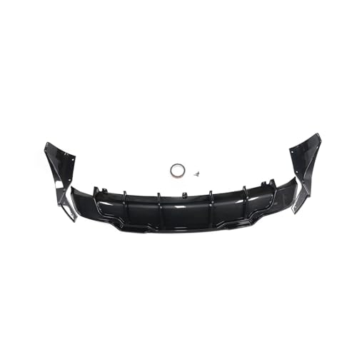 Difusor trasero Tesla Model 3 estilo fibra carbono con acabado premium para paragolpes 2017-2023 5