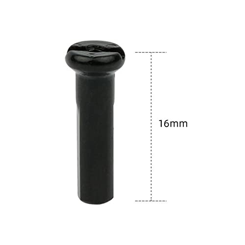 image for Generic 50 Pieces Sturdy Bike Spoke Nipples, Wheel Spoke Nipples Decor
