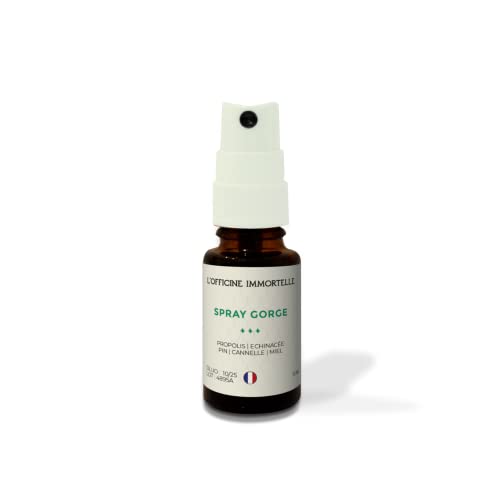 SPRAY GORGE BIO - MAUX DE GORGE, IRRITATIONS, DEFENSES NATURELLES, PURIFIANT - PROPOLIS, ECHINACEE, PIN Cover