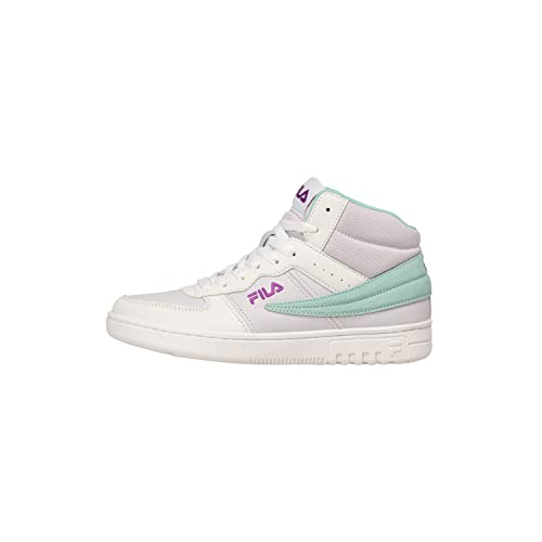 FILA Damen Noclaf Mid Wmn Sneaker, White Brook Green, 39 EU
