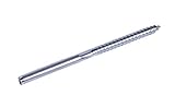 VistaView Stainless Steel Hand-Crimp Lag Stud for 3/16