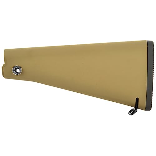 GoldenBall x Eagle Fixed Polymer Full Length Airsoft Stock - Tan