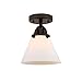 Innovations 288-1C-OB-G41 One Light Semi-Flush Mount from Nouveau 2 Collection