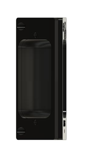 Image of Angled Doorbell Wedge Mount Bracket compatible with Aqara G4 G410 Smart Video Doorbell (Black, 50-Degree)