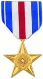 Military Silver Star Medal - Full Size