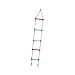 Climbing Rope Ladder with 5 Section Straps for Tree House, Exercise Equipment, Fitness Toy