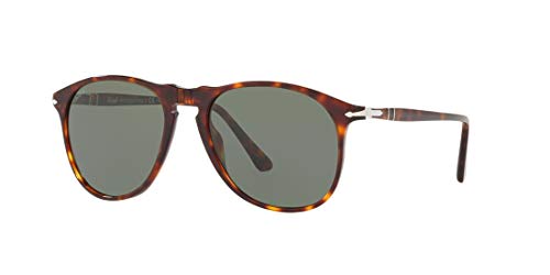 Persol 0PO6649SM Havana/Polarized Green One Size