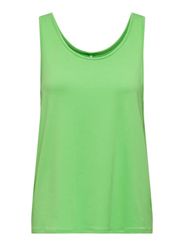 ONLY Damen Onlmoster S/L Tank Top JRS Noos, Summer Green, M