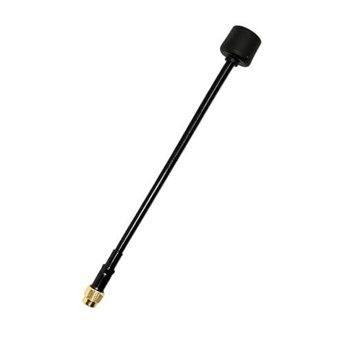 5.8GHz Long Range FPV Antenna, 2.5db High Gain LHCP SMA Male Antenna Compatible with FPV RC Drone & Transmitter (UP155L)