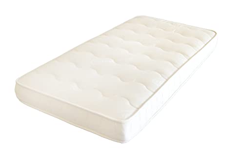 NATURAL LIFE PALMPRING Cambay Crib Baby Toddler Mattress Bed - Organic Latex Coconut Coir 6&rdquo; Medium Firm Safe Comfortable Sleep Dust Free (Cambay Crib)