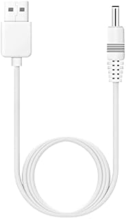 Chofit Replacement for Luna 2 Charger, 3.3ft/1m Portable Charging Cable USB Line Compatible with Foreo Luna 3/Luna Mini 3/LUNA/luna 2/luna mini/luna mini 2/Luna go/LUNA/LUXE Facial Cleanser (White)