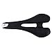 Carbon Fiber Bike Saddle, Lightweight Comfortable Seat with Breathable Design, Suitable for Most Bikes, 10.6 * 5.4 inch, Black, 150 g, Ultra Light Mountain Bike Saddle