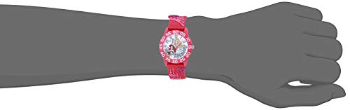 DISNEY Princess Watch for Girls – Toddler & Kids Princess – Perfect for Girls Ages 4-7, Fun & Stylish Watch Kids - Watches with Pink Bezel, 3D Silicone Plastic Strap2