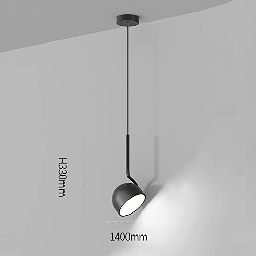 Lustre de chevet en métal suspendu au design chic pour chambre moderne - 5