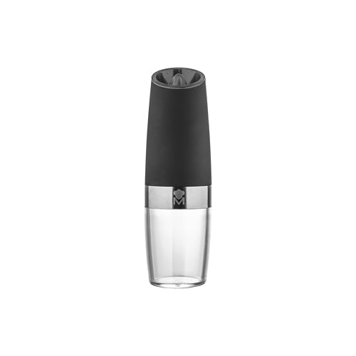 GRAVITY PEPPER MILL 6.3X20.2CM S/S, Negro