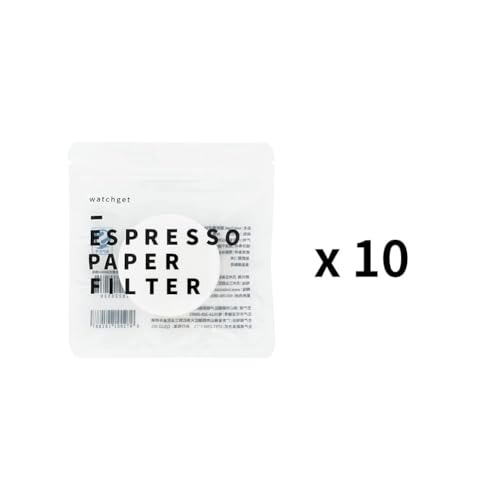 watchget Espresso-Papierfilter, 58 mm, Einweg-Kaffeefilter, Papier, Espresso-Filter, Puck-Sieb, Siebträgerpapier für 58 mm Siebträger… – Ansicht 8