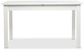 7. Bild von Esstisch Küchentisch (4 Größen wählbar) inkl. erweiterbare Auszugsplatte 140 - 180 x 80 cm