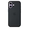 Apple iPhone 17 Silikon Case mit MagSafe - Schwarz ​​​​​​​