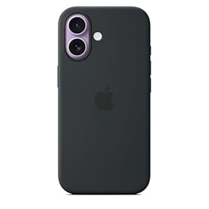 Apple iPhone 17 Silikon Case mit MagSafe - Schwarz ​​​​​​​