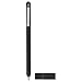 Adonit Dash 3 (Black) Universal Stylus Rechargeable Active Fine Point Digital Pens Compatible with Most Capacitive iPhone and Android Touch Screens Cell Phones, iPad, Tablets, Laptops.