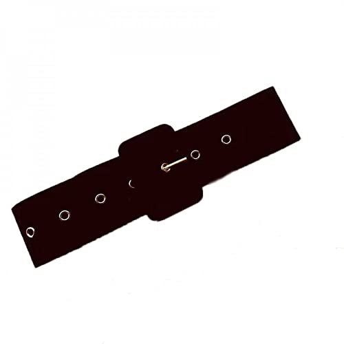 XRHYJK Femmes Robe Ceintures Femmes Large Ceinture en Daim Doux Manteau Robe Ceinture Boucle Carrée Oeillet Femme Dames Ceinture De Taille Cover