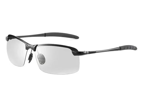 Color Changing Polarized Men Wemen Night Vision Photochrom Outdoor Riding Day and Night Driving Fishing Sunglasses(3)