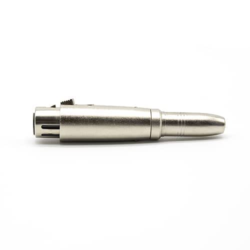 XLR Cavo Adattatore [1x Spina XLR - 1x Spina Jack Da 6.3 Mm] 10 M Nero