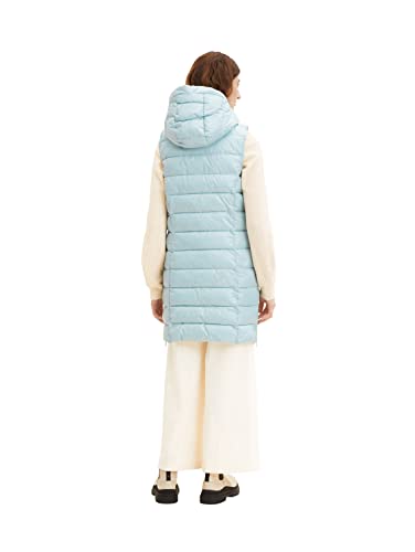 TOM TAILOR Damen Lightweight Steppweste mit Kapuze – Ansicht 5