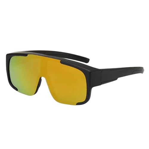 THINCAN Gafas de Conducción De Gran Tamaño Gafas Ciclismo Gafas Deportivas Envolver El Ajuste Sobre Gafas Con Ciclo De Bicicleta Duración