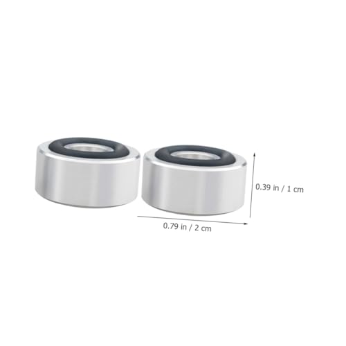 Pies de aislamiento de altavoz Gatuida de aluminio para subwoofer 2