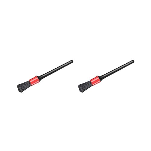 2セットカーディテールブラシアクセサリー エアベント用 内装外装レザー スタイル 12, いいえ12, 約23 cm