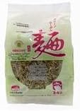 Mendake Japanese Style Green Noodles From Spirulina (Vegetarian) 180g. - Pack of 1