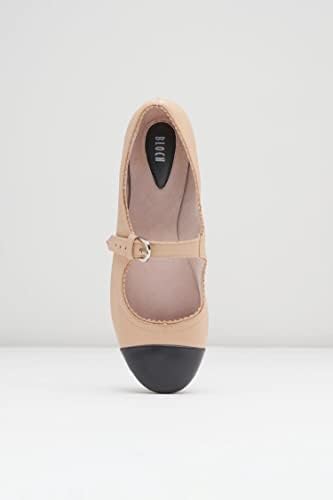 Bloch Women's Cassiopeia Ballet Flat, Capuccino, 8 | Image 4