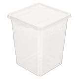 Boîtes d'alimentation transparentes – légères et compactes, ces boîtes d'élevage d'insectes sont faciles à utiliser et extrêmement pratiques pour nourrir et incuber les insectes