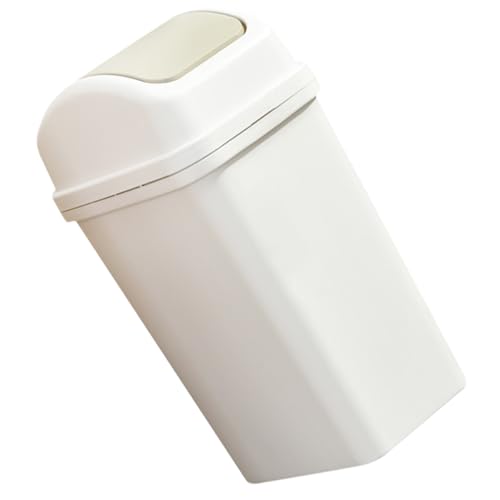 Bote de basura de cocina con tapa abatible 6L