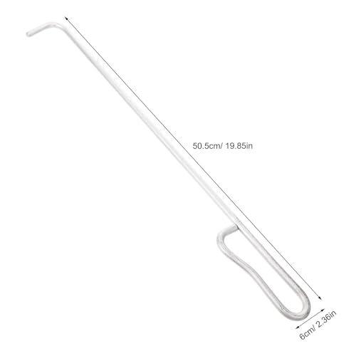 Gancho de acero para tapa de alcantarilla resistente y cómodo extractor de pozos 7