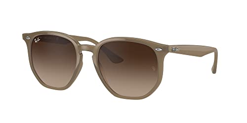 Ray-Ban RB4306 Sunglasses Bundle: RB 4306 616613 Opal Beige Brown Gradient Dark and Universal Anti-slip Silicone Leash