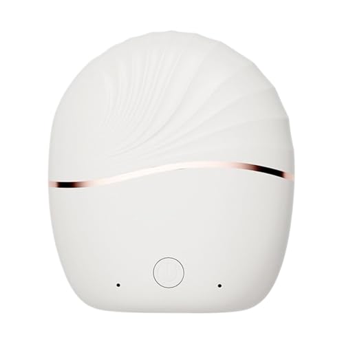 Mini cepillo alisador de pelo inalámbrico, peine caliente 2 en 1 recargable por USB con 3 ajustes de temperatura, peine portátil con espejo integrado para cabello liso y rizado, viajes y uso diario