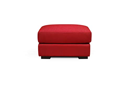 Générique Santory Romtica Fabric Pouffe Red