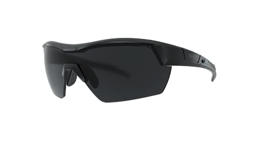 STNGR Lo-Drag Tactical Ballistic Outdoor & Shooting Sunglasses With Smoke & Clear Lenses Included