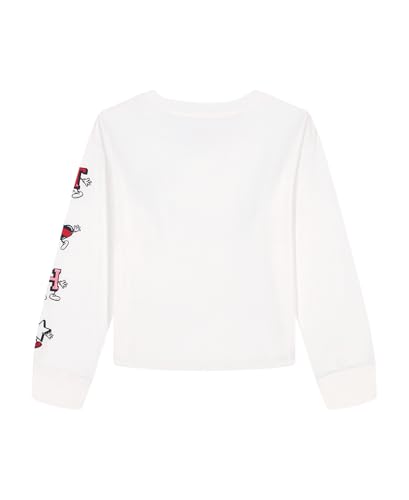 Image of Tommy Hilfiger Girls Long Sleeve Logo Graphic Crew Neck T-Shirt