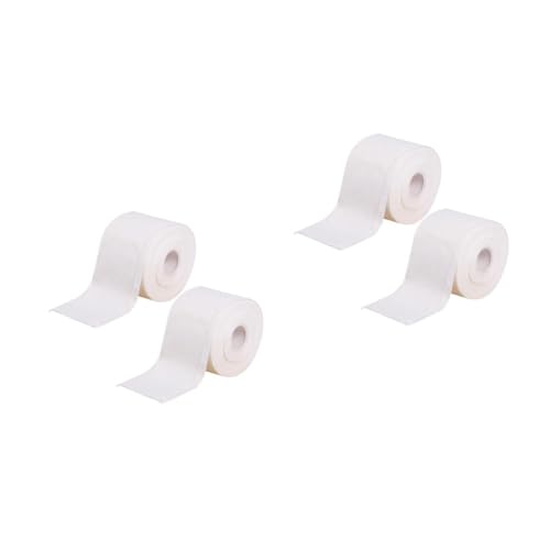WRITWAA 2 Series Toalla De Cara Almohadillas Tapa Facial Simple Limpieza Suave Toallas Desechables Toallita De Maquillaje Toallita Desmaquillante Algodón Blanco 2 Rollos*2