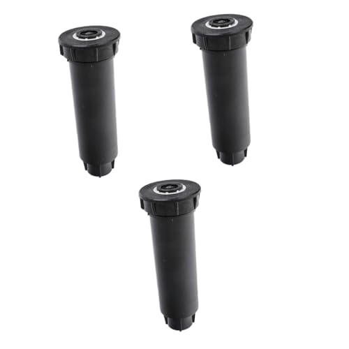 OFFSCH 3pezzi Ugello Sprinkler Automatico Per Irrigazione e Prati Spruzzatore Simulato Da Interramento Con Angolo Controllabile Materiale Durevole e Facile Da Usare
